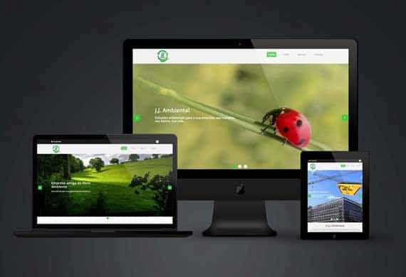 Marketing Digital, novo site da JJ Ambiental