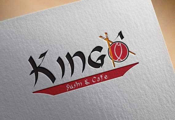 Branding, criação do logo Kingô Restaurante